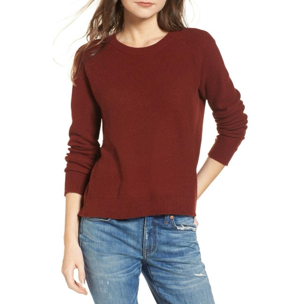 Madewell Province Cross-back Pullover Sweater